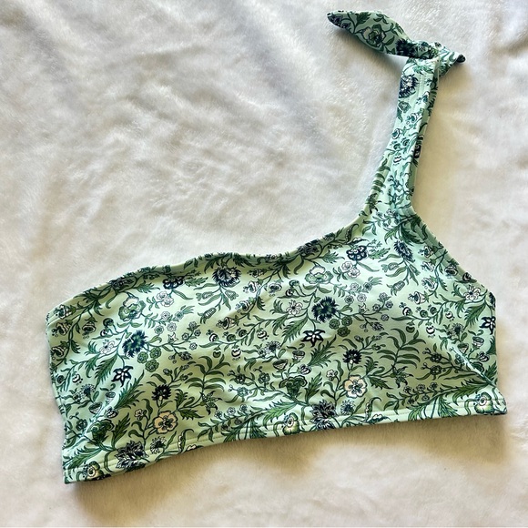 LOFT floral one shoulder bikini top - Picture 1 of 3